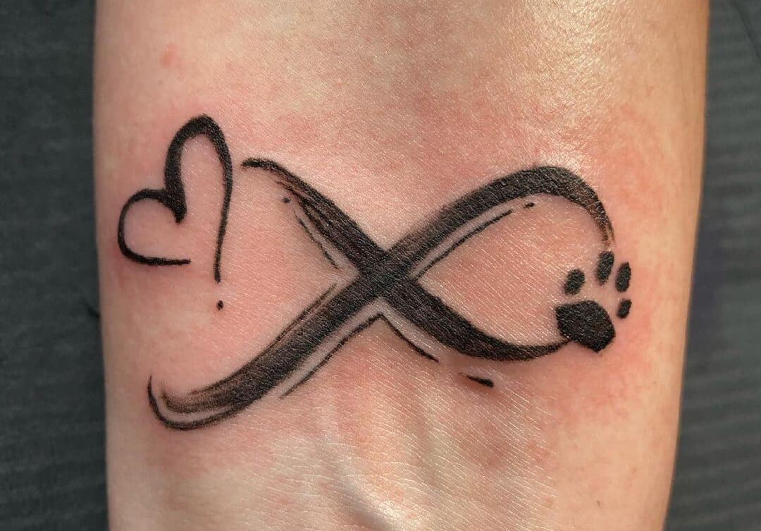 Couple Infinity Tattoo . . . Infinity is a symbol of endless love and  devotion, and a heart tattoo is a timeless expression of these feel... |  Instagram