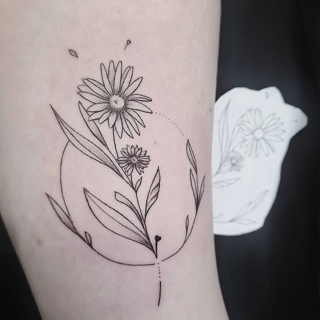 30 Simple and Small Flower Tattoos Ideas for Women  MyBodiArt