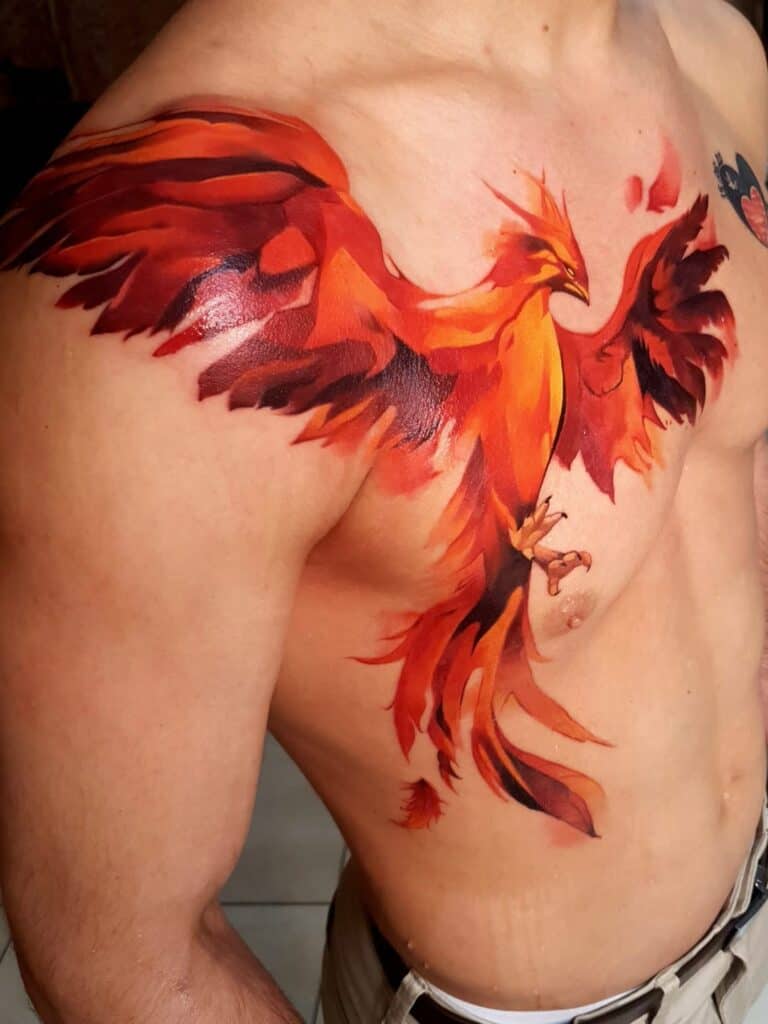 Phoenix Bird Tattoo Meaning