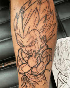 Dragon Ball Tattoo Inksane Tattoo Piercing