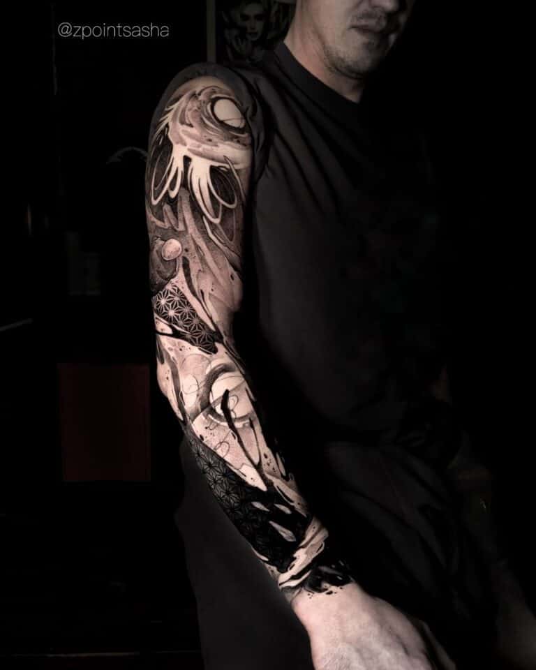 Full sleeve tattoo by Niki Norberg  Post 27313