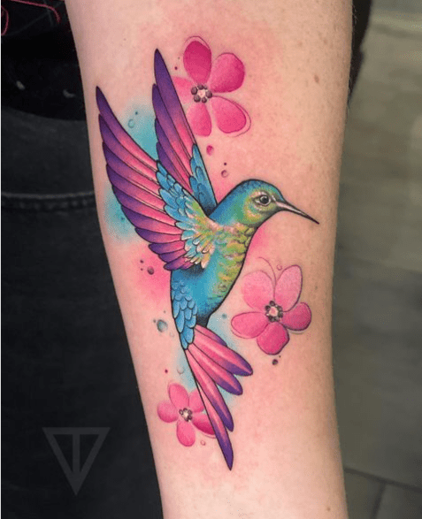 Amazon.com : Temporary Tattoo - Hummingbird/Finch - Various  Patterns/Ruby-Throated Hummingbird/Colorful Birds/Bird Tattoo/Tattoo Flash  (PICTURE 6) : Beauty & Personal Care